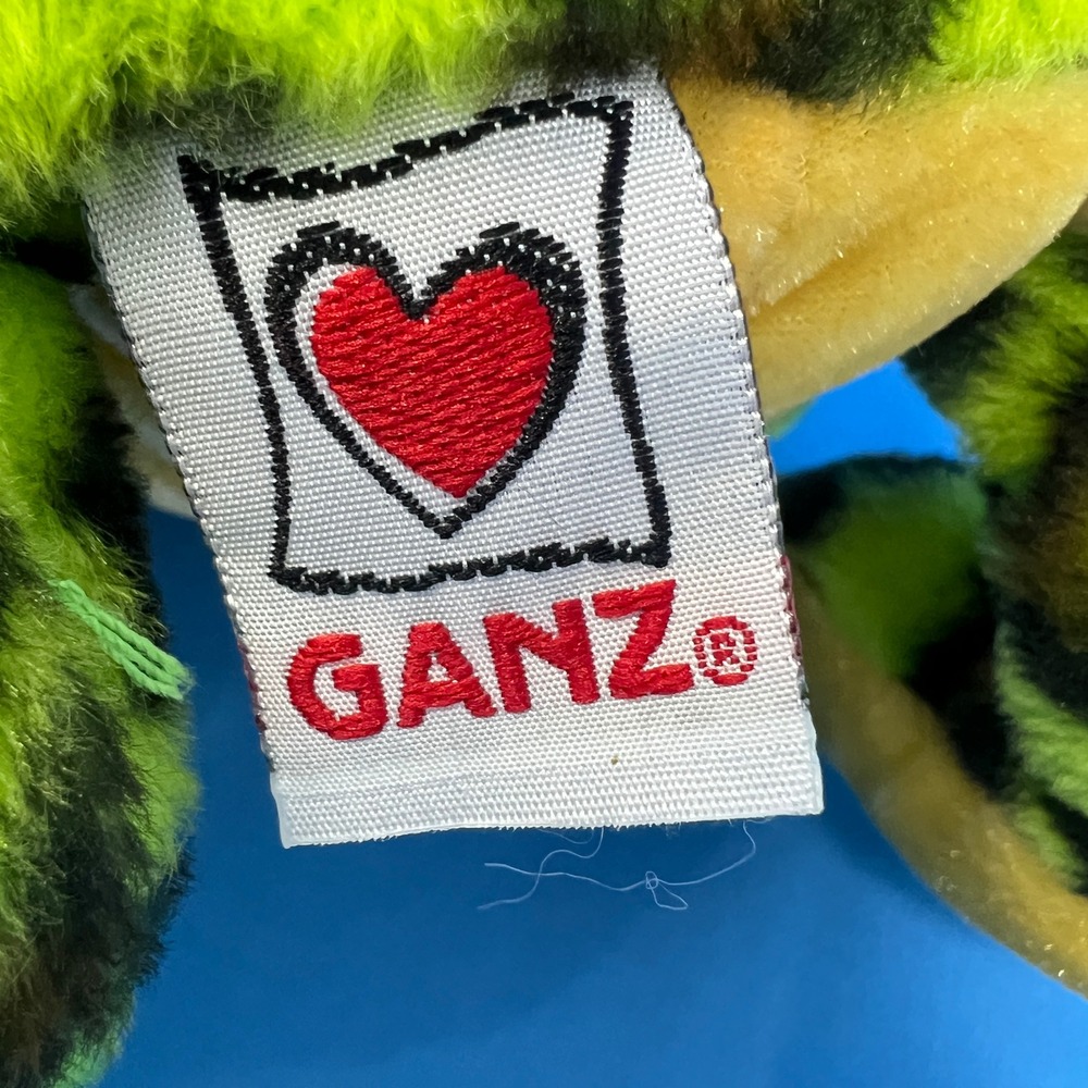 Ganz Webkinz BullFrog Green Brown Spotted Stuffed Animal w/ Code HM114 - Picture 9 of 16